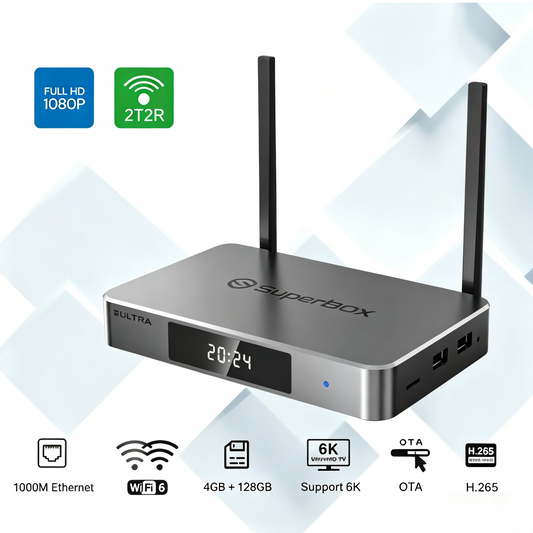 🔥S6 Max 2025 Super Box for TV⏰No Monthly Fees📶100% Free TV Box